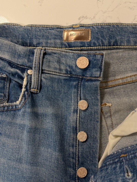 MOTHER The Curbside Ankle Jeans | Size 27 | Secret Siter Wash | Balloon Leg - Picture 5 of 8